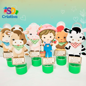 Tubetes - Fazendinha