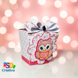 Caixa Sushi - Corujinha Luxo