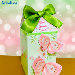 Caixa Milk - Jardim de Borboletas luxo