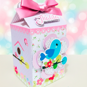 Caixa Milk -Jardim de Passarinhos