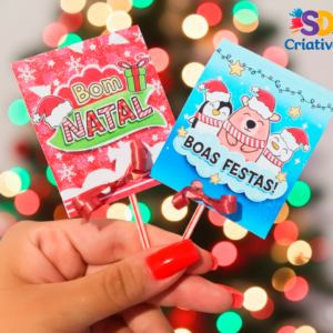 Pirulito Personalizado -Natal