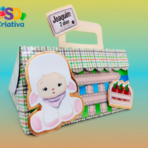 Caixa Bolsinha Luxo - Fazendinha