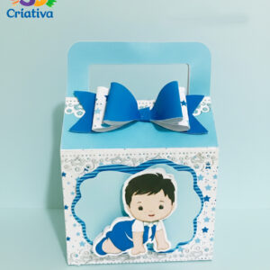 Caixa Surpresa - Baby Azul