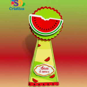 Caixa Pirâmide - Melancia