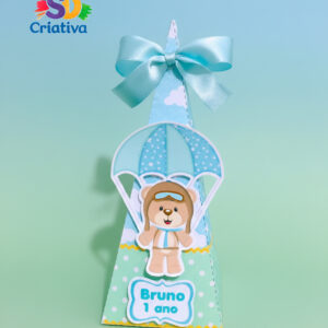 Caixa Pirâmide - Urso Baloeiro