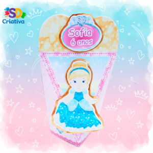 Caixa Coração - Princesas